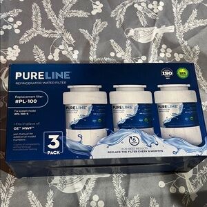NWOT PureLine Refrigerator Water Filter 2-Pack